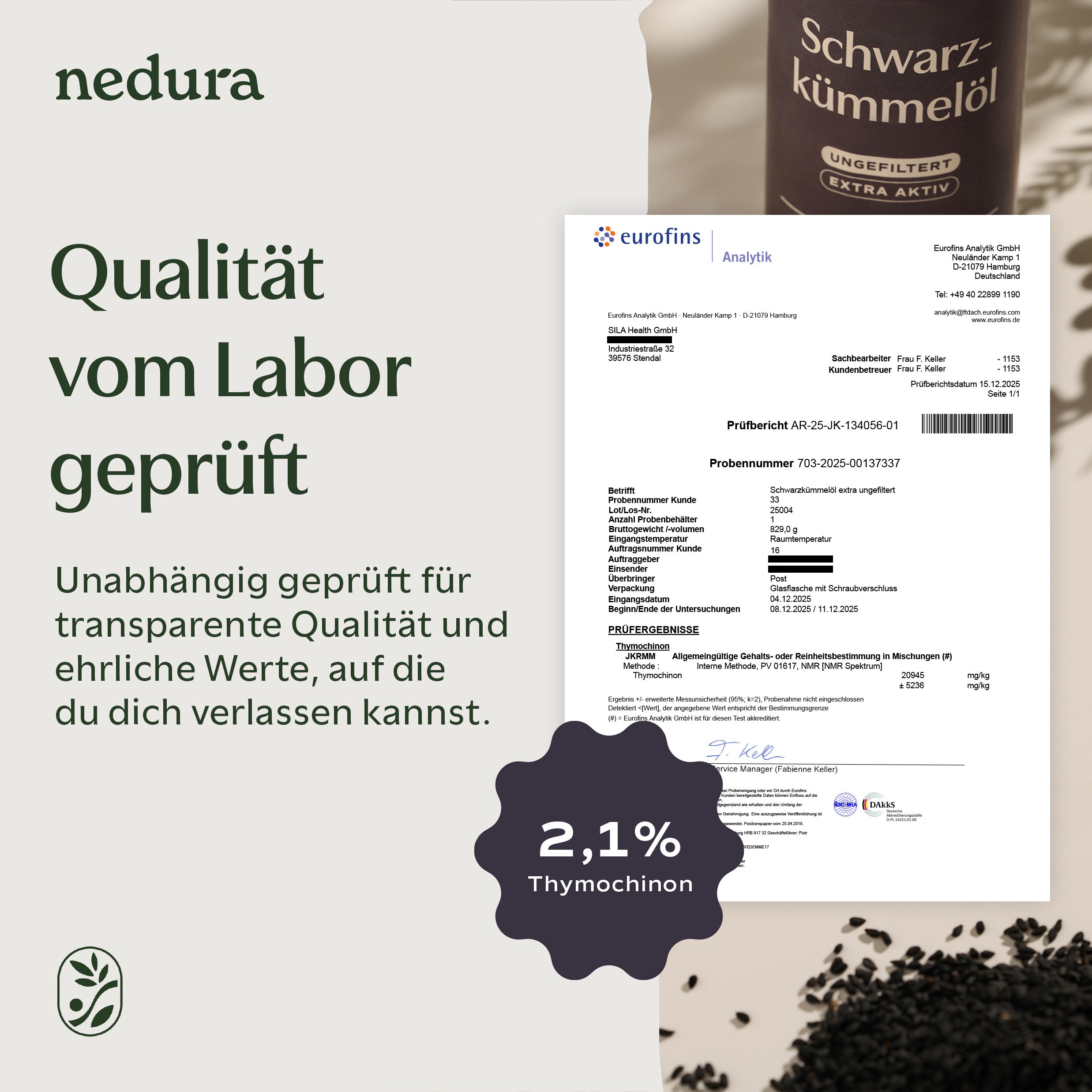 Schwarzkümmelöl Kapseln extra aktiv ungefiltert - 60 Kapseln